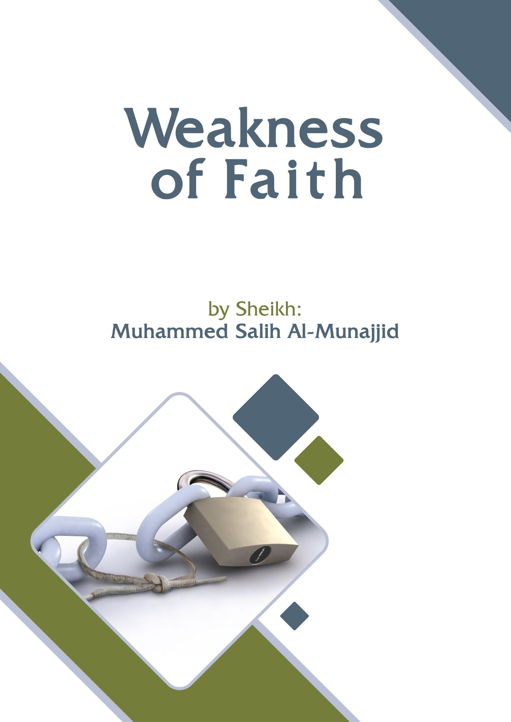 Weakness of Faith